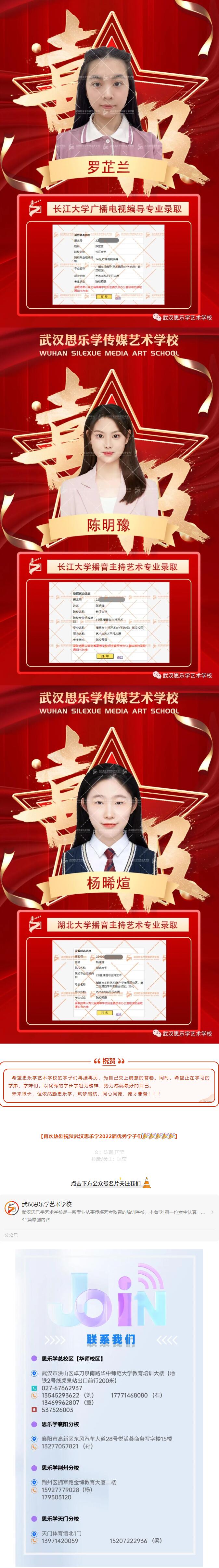 2022年錄取喜報丨華科！華師！重磅來襲?。?！